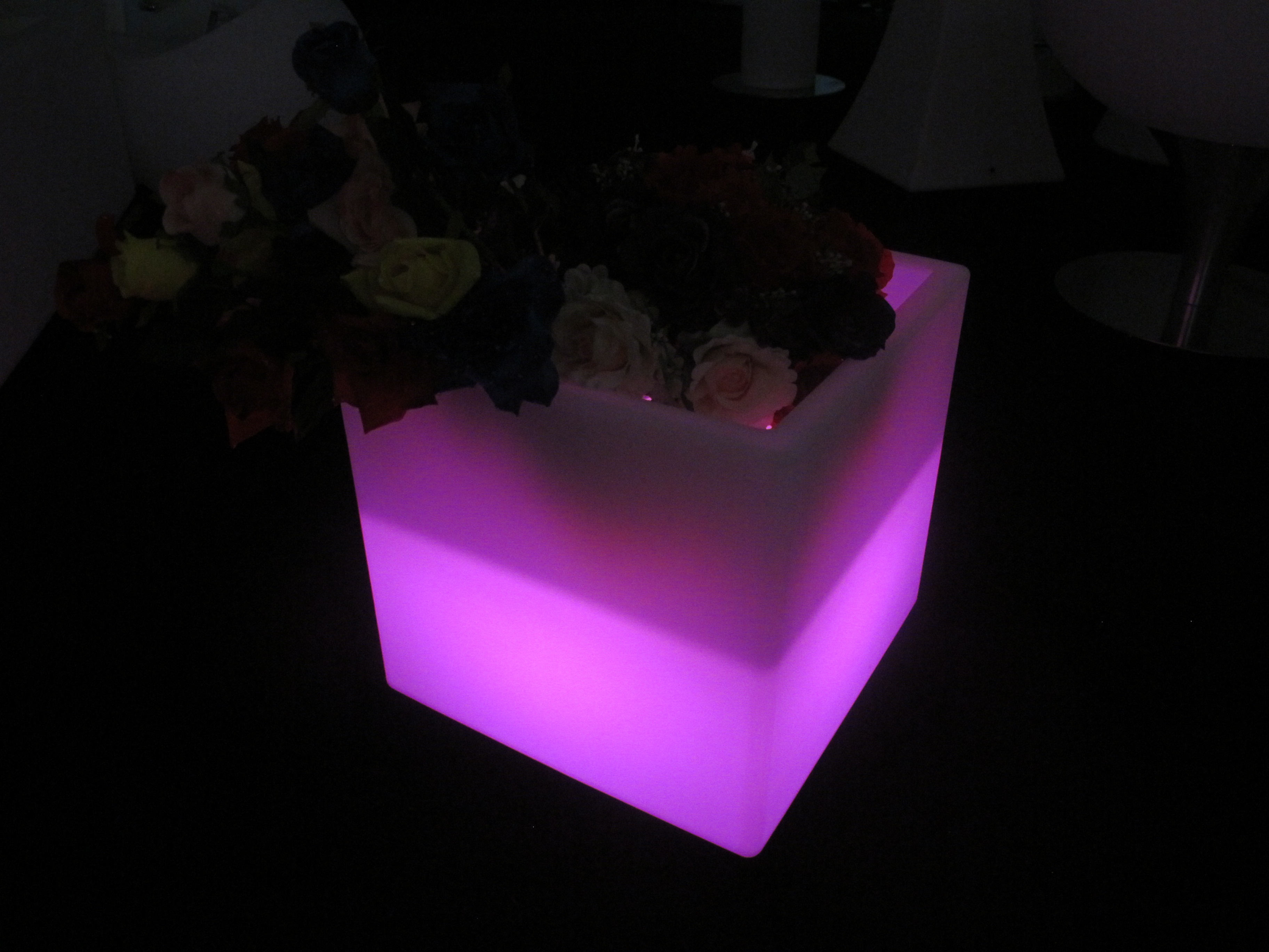 led flower pot