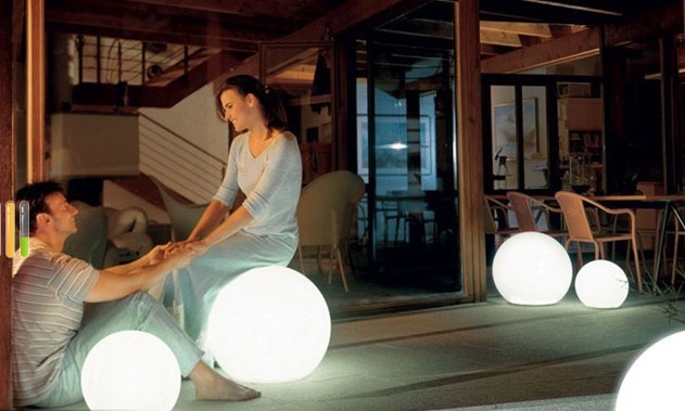 led ball furniture