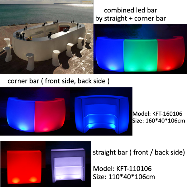 Rechargeable-Plastic-Round-LED-Bar-Counter