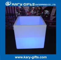 Waterproof multi color remote control glowing led flower pot KFP-4040