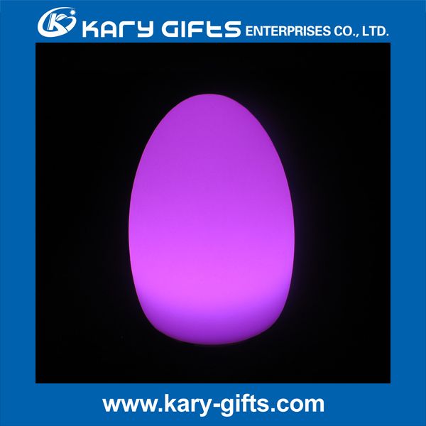 Waterproof Outdoor Party Light Rechargeable Egg Shape Led