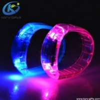 RGB Multi-colors Sound Activated LED Bracelet For Party Concert