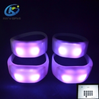 2.4G Remote Control LED Bracelets Event LED Lighting Wristbands