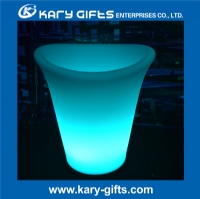 Customized Logo Printing LED Beer Ice Bucket KFP-2529 