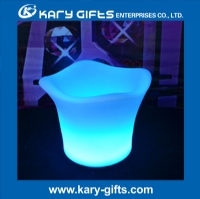 LED lighted ice bucket  luminous ice bucket KFP-3627