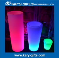 Light Up Flower Pot 16 Colors Flashing Column for Flower Pot LED KFP-3815