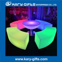 Outdoor Stool Plastic Garden Stool LED Sofa Stool Ghost Stool KC-1243