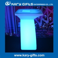 Party nightclub 105 cm high led illuminated bucket table KFT-58105