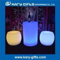 RGB Color Rechargeable Led Cylinder Light KB-5075