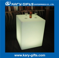 Rechargeable Furniture Color Change Cube Lighting Coffee Table KFT-6080