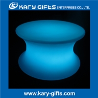 Rechargeable Modern Round LED Coffee Table KFT-7040