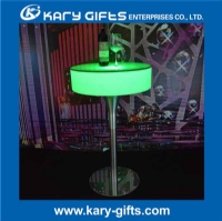 Rechargeable Plastic Illuminated LED Bistro Tables KFT-60100