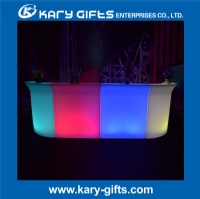 Rechargeable Plastic remote control led lighted portable bar KFT-9011