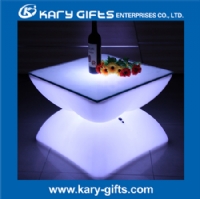 Remote control waterproof coffee led garden table KFT-6050