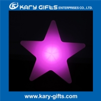 Star shape lighting for party wedding color changing Led star light 
