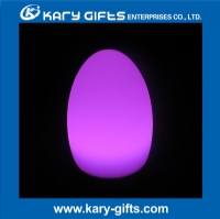 Waterproof outdoor party light Rechargeable egg shape led lighting