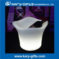 Waterproof rechargeable bar ice bucket illuminated ice bucket KFP-3627