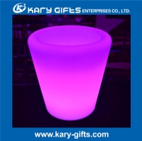 IP 65 led lighted planter pots led illuminate flower pots