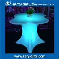 remote control RGB color party led flower table 